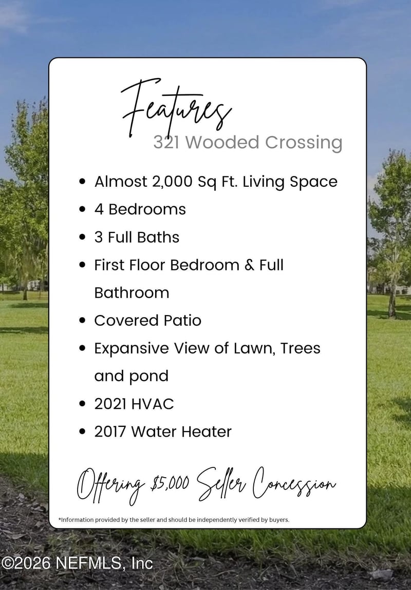 321 Wooded Crossing Cir, St Augustine, FL 32084