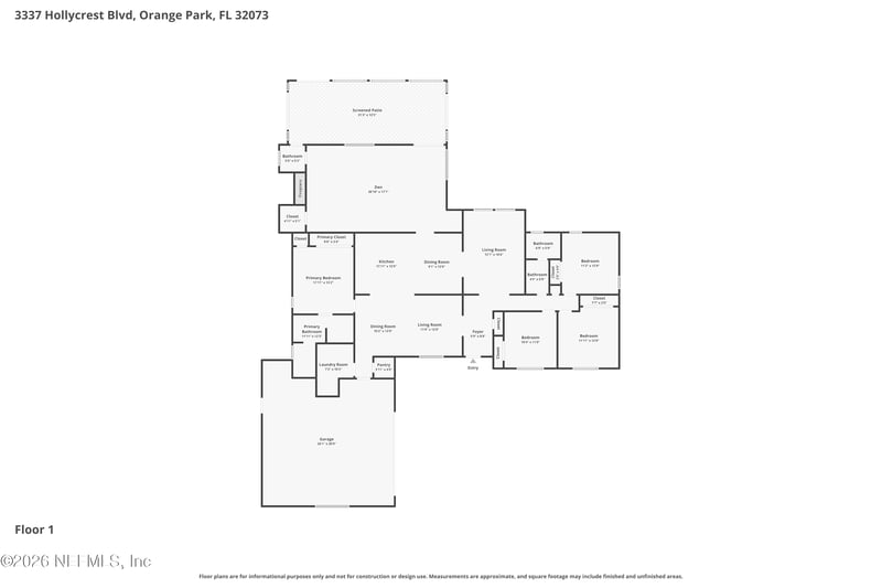 3337 Hollycrest Blvd, Orange Park, FL 32073