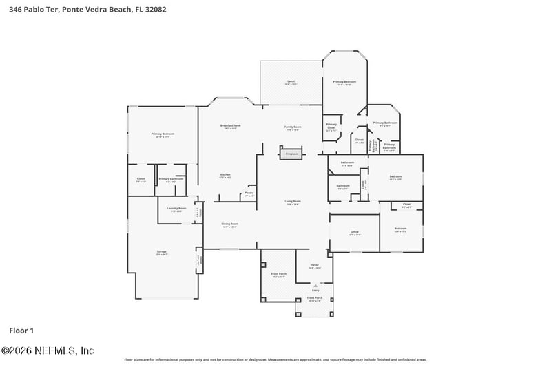 346 Pablo Ter, Ponte Vedra Beach, FL 32082
