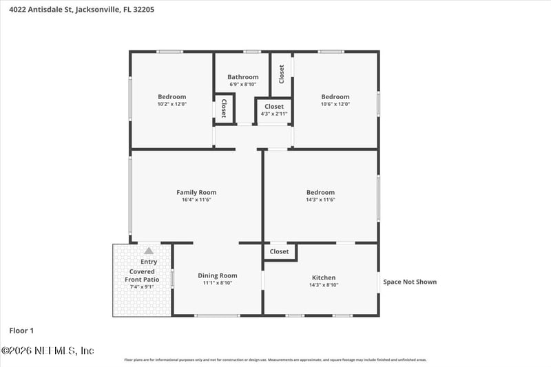 4022 Antisdale St, Jacksonville, FL 32205