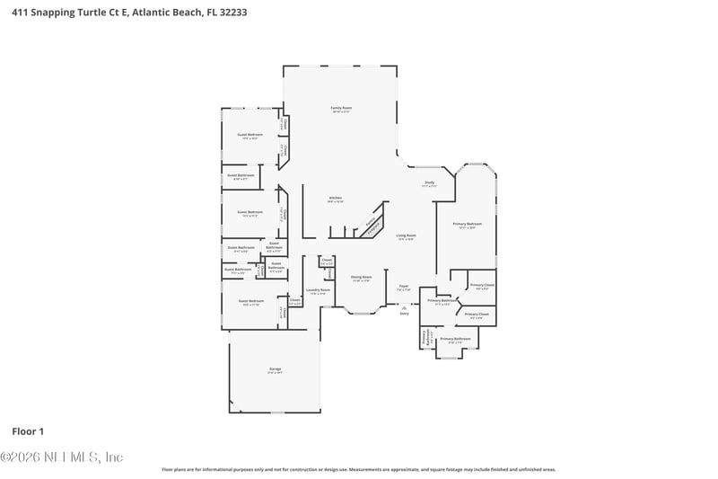 411 Snapping Turtle Ct E, Atlantic Beach, FL 32233