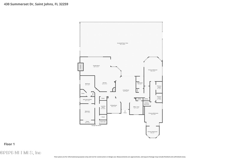 430 Summerset Dr, St Johns, FL 32259