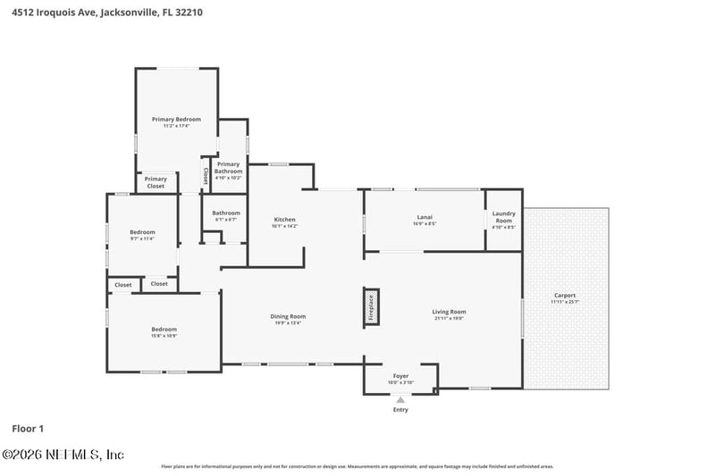 4512 Iroquois Ave, Jacksonville, FL 32210