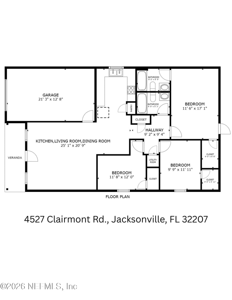 4527 Clairmont Rd, Jacksonville, FL 32207