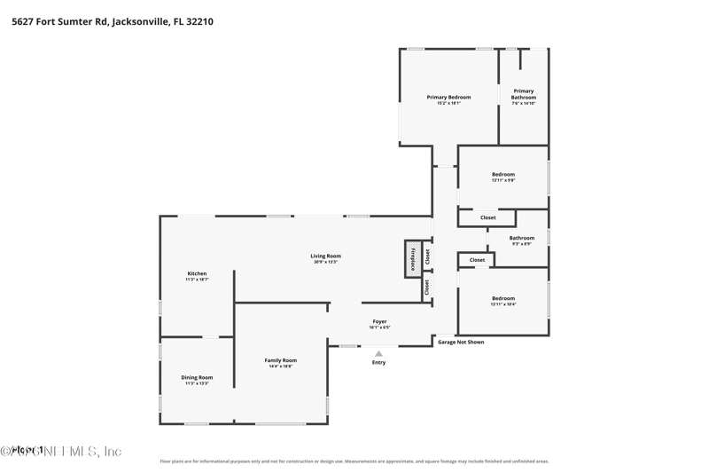 5627 Ft Sumter Rd, Jacksonville, FL 32210