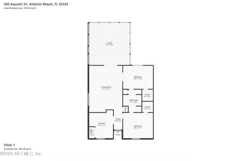 582 Aquatic Dr, Atlantic Beach, FL 32233