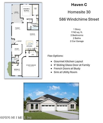 586 Windchime St, Yulee, FL 32097
