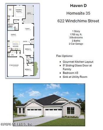 622 Windchime St, Yulee, FL 32097