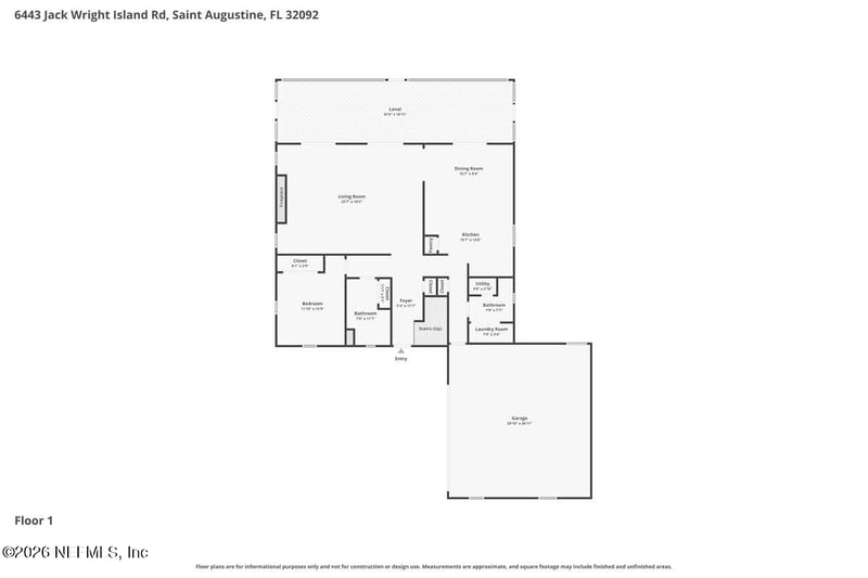 6443 Jack Wright Island Rd, St Augustine, FL 32092