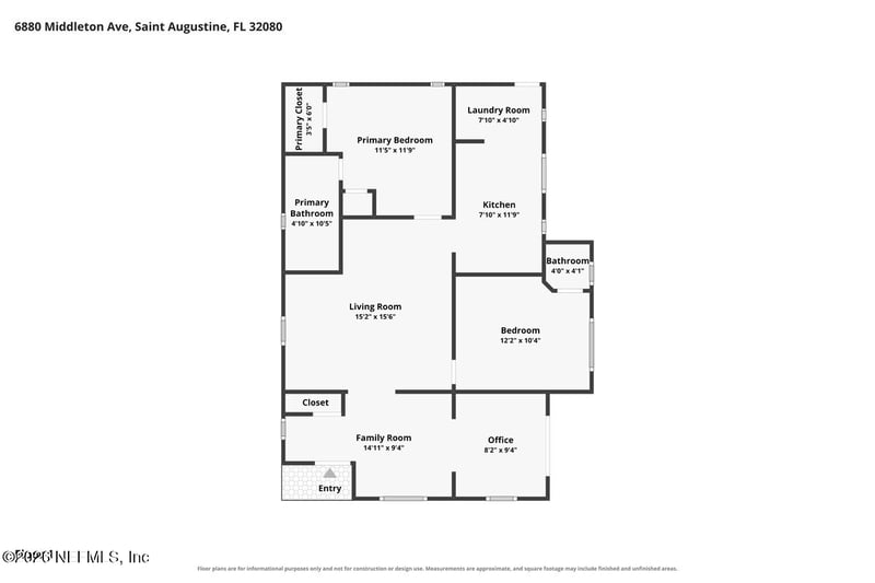 6880 Middleton Ave, St Augustine, FL 32080