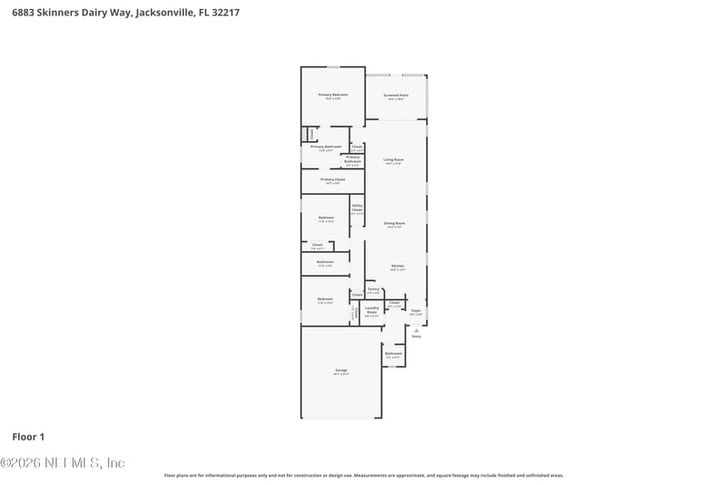 6883 Skinners Dairy Way, Jacksonville, FL 32217