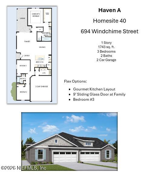 694 Windchime St, Yulee, FL 32097