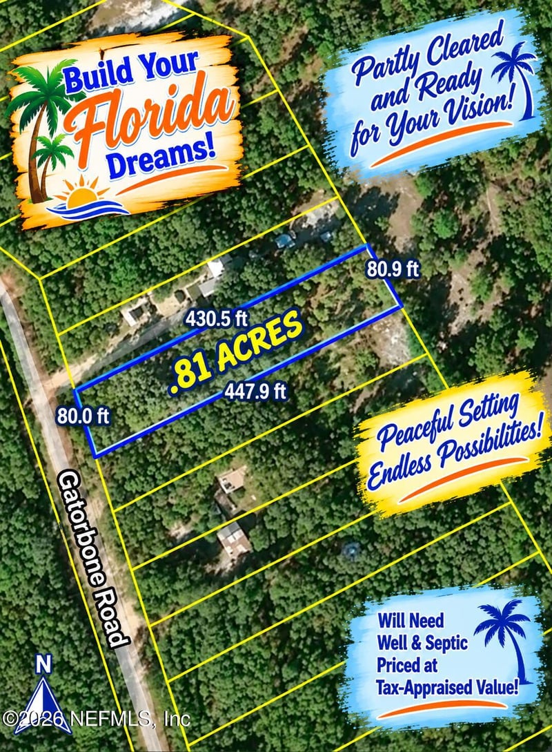 7043 Gatorbone Rd, Keystone Heights, FL 32656