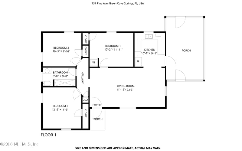737 N Pine Ave, Green Cove Springs, FL 32043