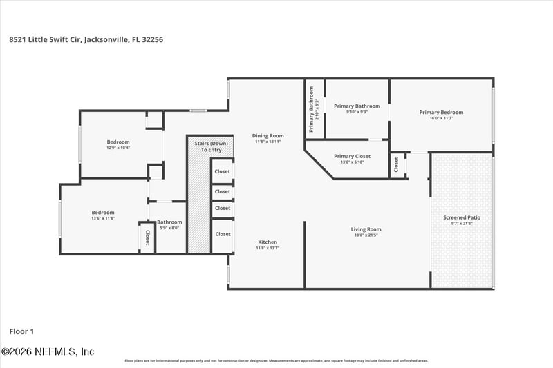 8521 Little Swift Cir #34D, Jacksonville, FL 32256