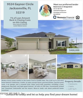 9524 Gaynor Cir, Jacksonville, FL 32219