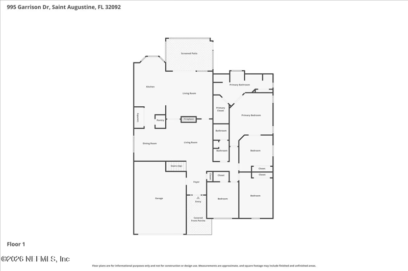 995 Garrison Dr, St Augustine, FL 32092