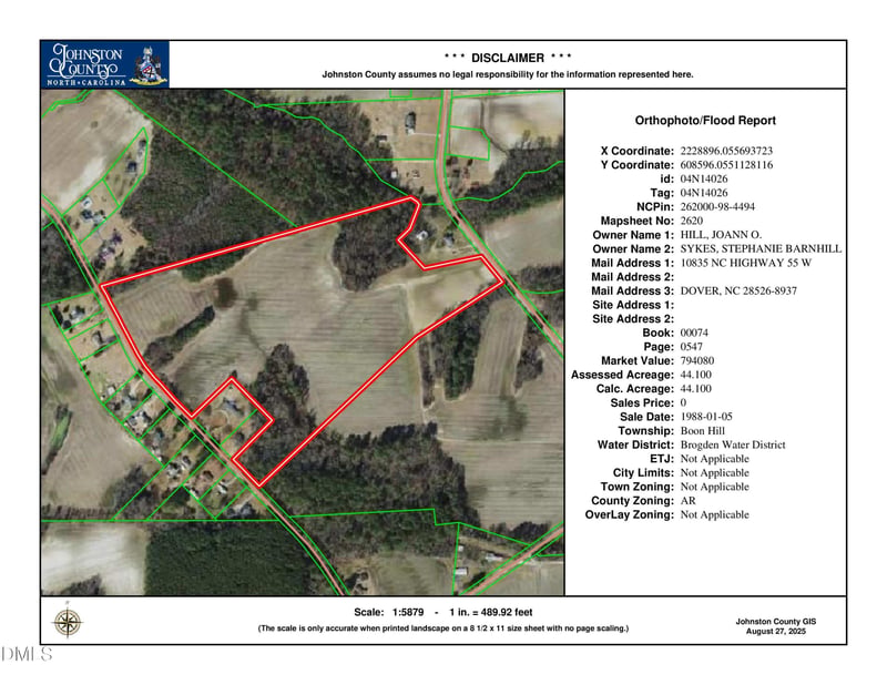 Brogden Rd Lot 1, Smithfield, NC 27577