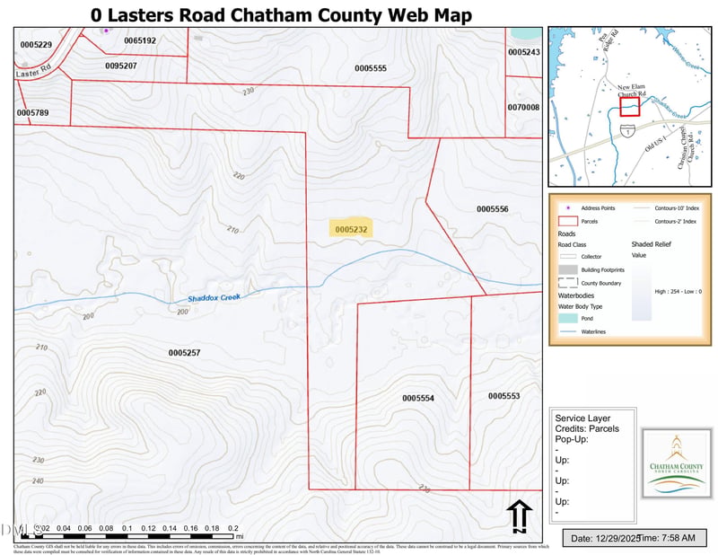 Lasters Rd, New Hill, NC 27562