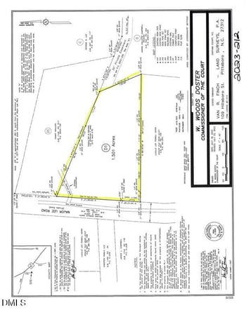 Major Lee Rd, Pittsboro, NC 27312