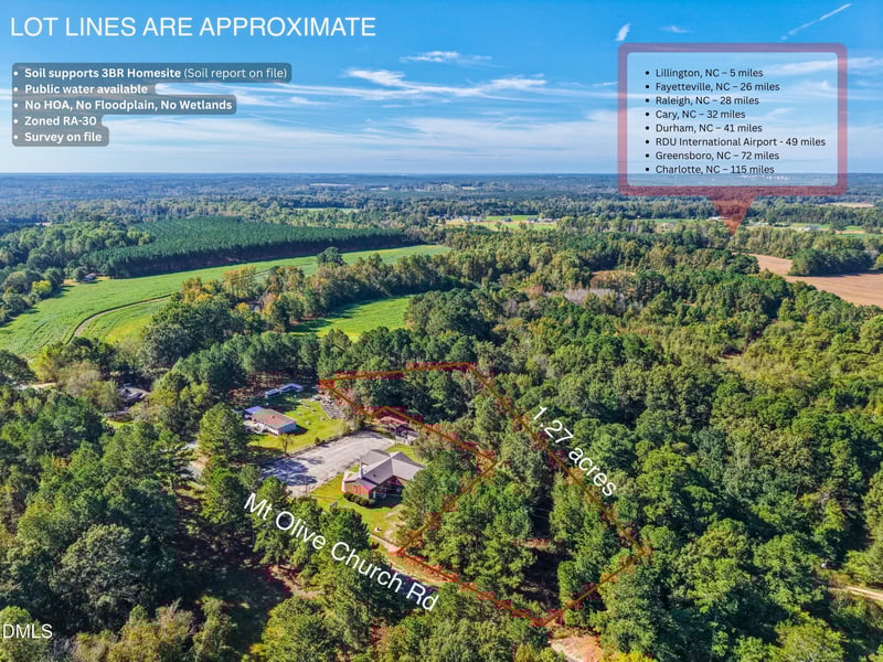 0 Mount Olive Church Rd, Lillington, NC 27546