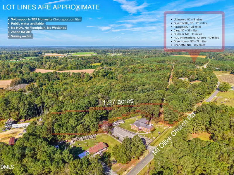 0 Mount Olive Church Rd, Lillington, NC 27546