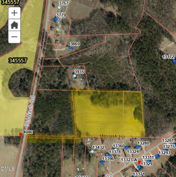 Off W Old Spring Hope Rd, Middlesex, NC 27557