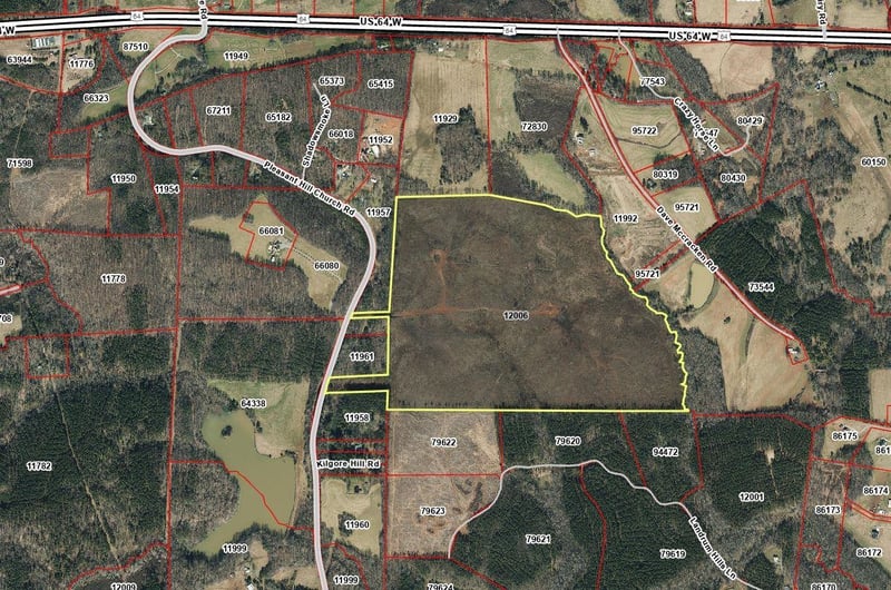 Pleasant Hill Church Rd Lot -, Pittsboro, NC 27344