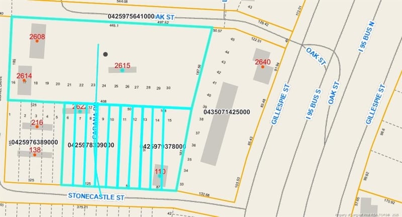 0 Stonecastle St / Cabana Dr, Fayetteville, NC 28306