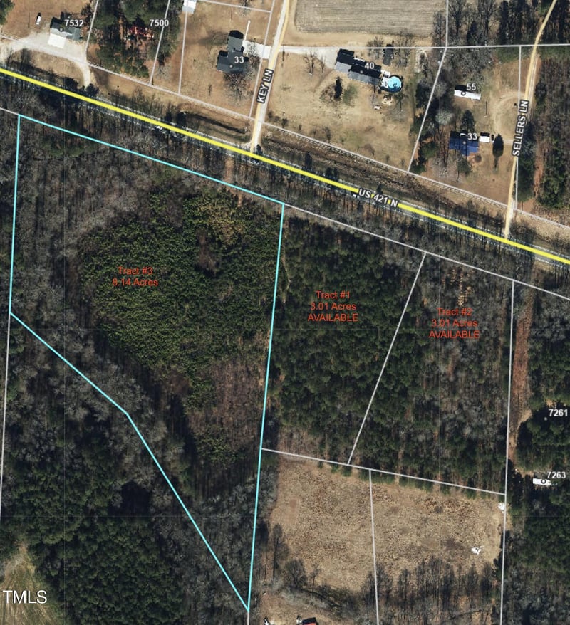 0 Us 421 N Tract #3, Lillington, NC 27546