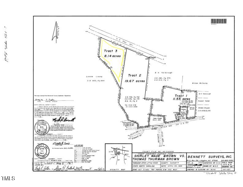 0 Us 421 N Tract #3, Lillington, NC 27546