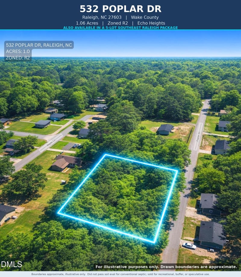 00-00 Poplar Dr Lot 1A, Raleigh, NC 27603