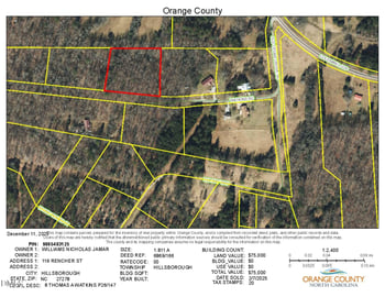 00 Watkins Rd Lot 8, Hillsborough, NC 27278