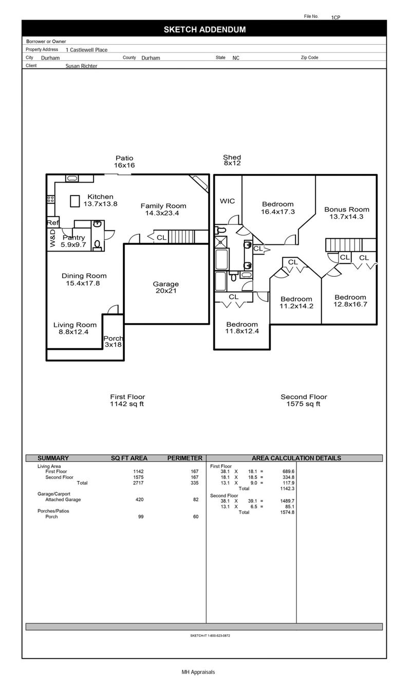 1 Castlewell Pl, Durham, NC 27703