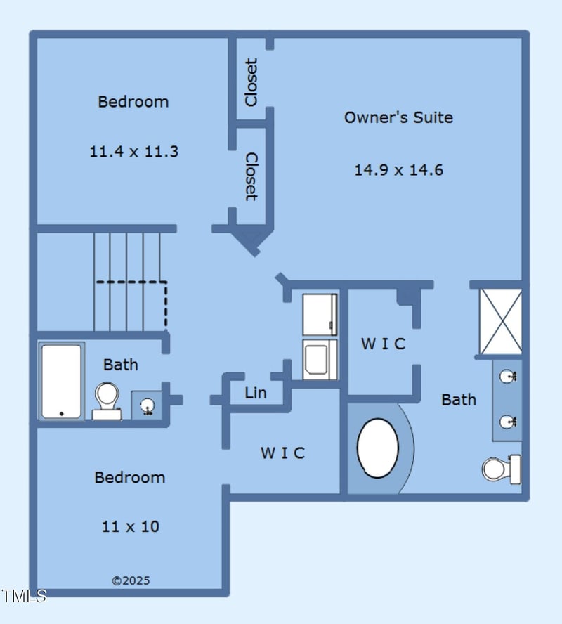 1 Edgebrook Cir, Durham, NC 27703