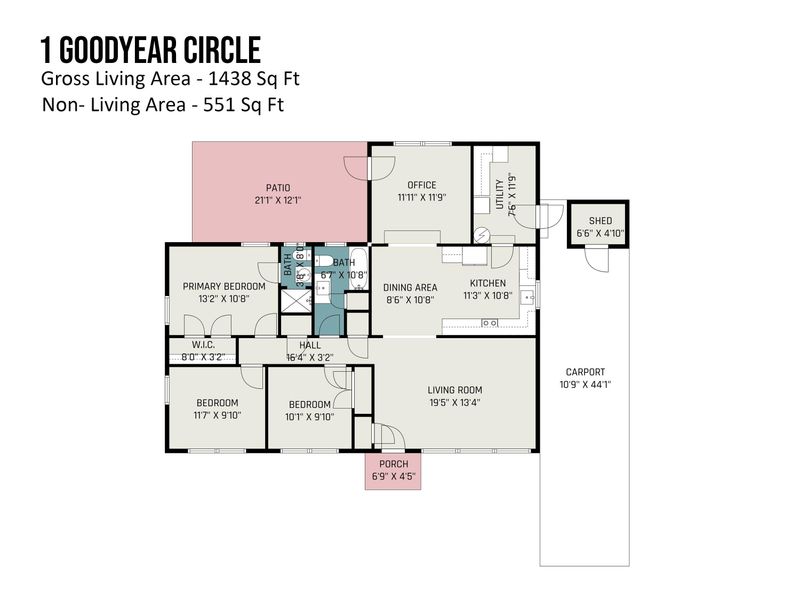 1 Goodyear Cir, Durham, NC 27713