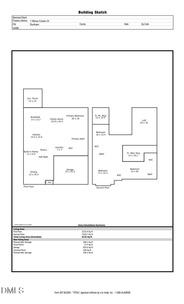 1 Moss Creek Ct, Durham, NC 27712