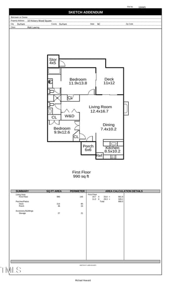 10 Hickorywood Sq, Durham, NC 27713