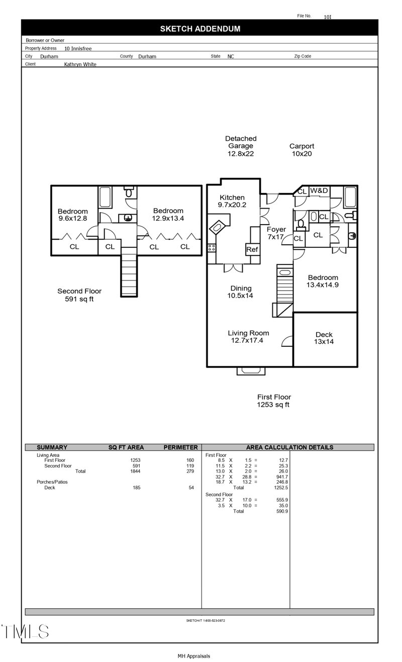10 Innisfree Dr, Durham, NC 27707