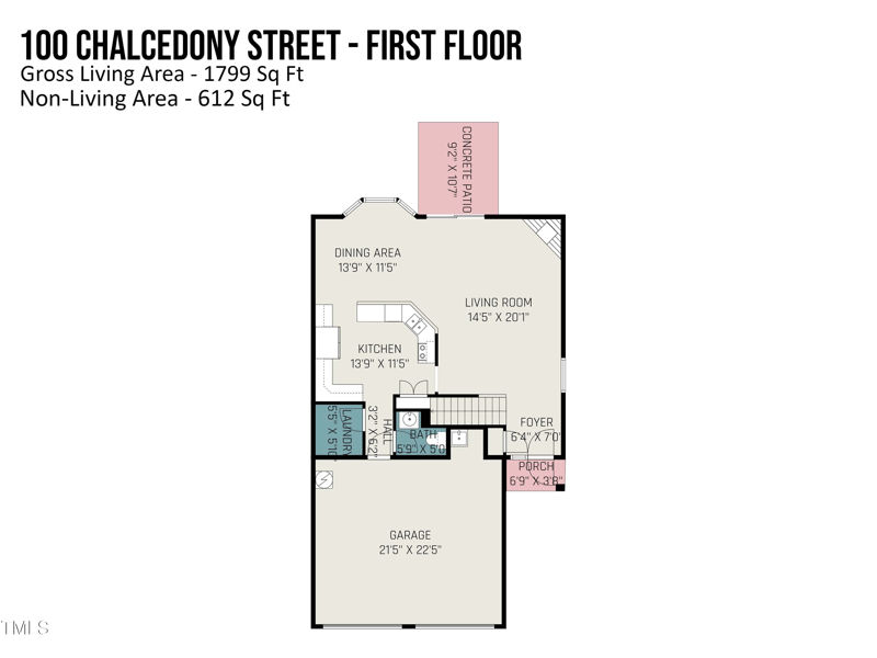 100 Chalcedony St, Raleigh, NC 27603