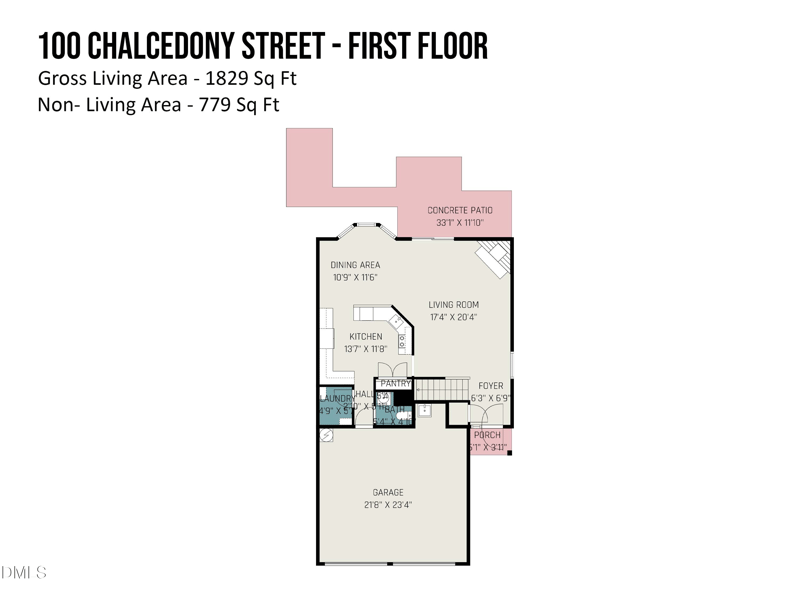 100 Chalcedony St, Raleigh, NC 27603