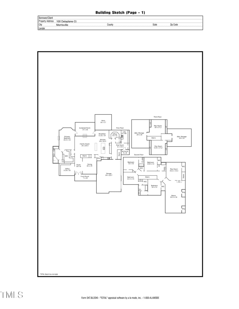100 Delaplane Ct, Morrisville, NC 27560