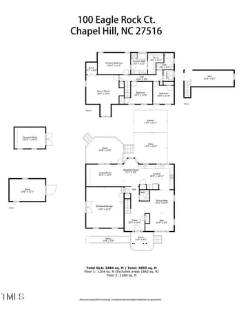 100 Eagle Rock Ct, Chapel Hill, NC 27516