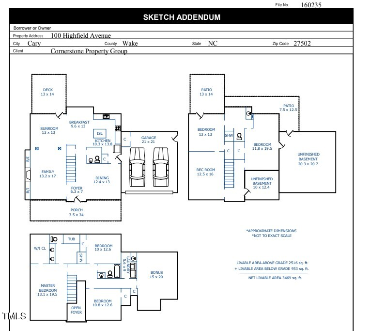 100 Highfield Ave, Cary, NC 27519