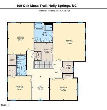 100 Oakmoss Trl, Holly Springs, NC 27540