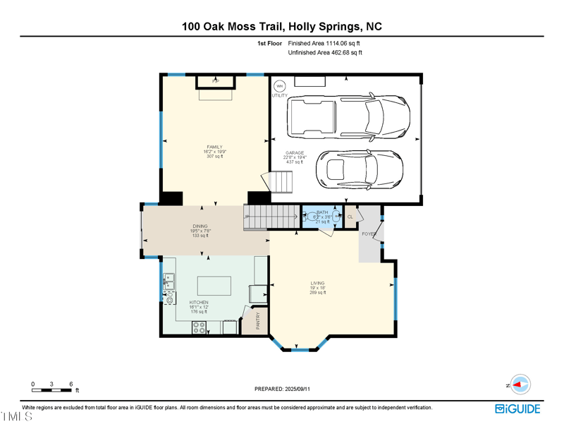100 Oakmoss Trl, Holly Springs, NC 27540