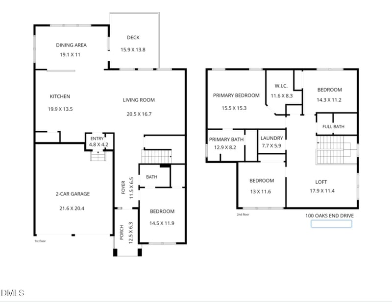 100 Oaks End Dr, Holly Springs, NC 27540