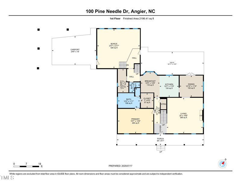 100 Pine Needle Dr, Angier, NC 27501