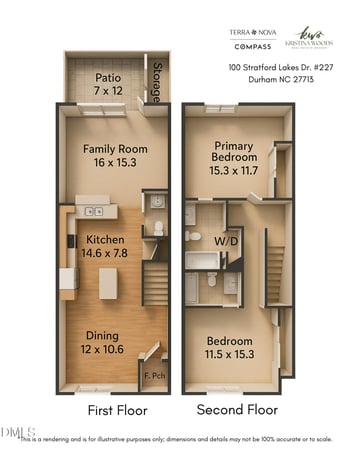 100 Stratford Lakes Dr #227, Durham, NC 27713