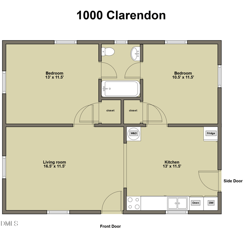 1000 Clarendon St, Durham, NC 27705